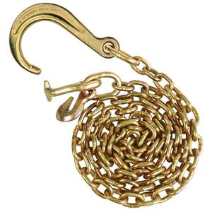 โซ่ลากยาว3/8 "G80เหล็กปลอมมาตรฐานของเรามีสีดำมีราวจับแบบเคลวิส - Product Image 5