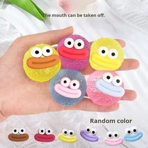 Bola Permen Buatan Tangan untuk Mainan Penghilang Stres, Rebound Lambat, Bulu Pendek, 31-50cm untuk Semua Usia, Gadget Kreatif Kustom - Product Image 2