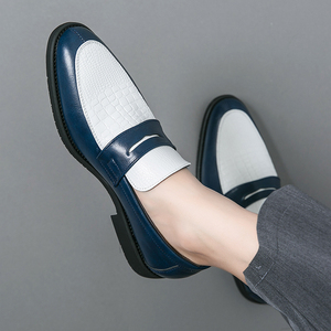 Mocasines Oxford con Punta Puntiaguda, Tallas 38-48, Zapatos Casuales de Piel Genuina para Hombre, Transpirables, Ligeros, para Primavera/Otoño/Invierno - Product Image 4