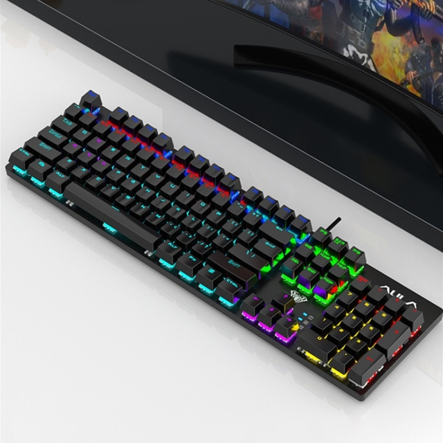 Wholesale Price for AULA S2022 USB Wired Mechanical Keyboard Computer Keyboard