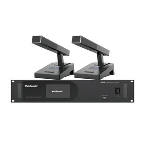 Système de microphone sans fil UHF universel professionnel pour les réunions et les conférences - Product Image 1