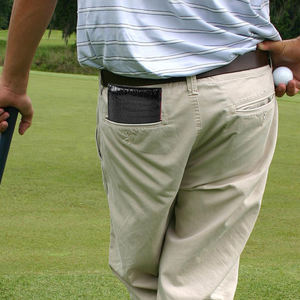 Porte-cartes de score de golf de haute qualité, porte-livret de scores de golf personnalisé, porte-livret de scores de golf en cuir avec crayon - Product Image 4