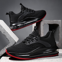 Chaussures de sport pour hommes, respirantes, antidérapantes, confortables, avec coussin d'air, amortissantes, pour la course à pied