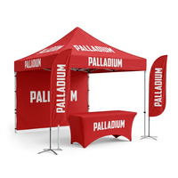 Carpa Personalizable de Tamaño Personalizado para Eventos al Aire Libre, Fiestas, Bodas, Publicidad, Gazebo, Toldo, Carpa para Ferias Comerciales, Impermeable y con Protección UV