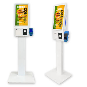 Kiosque numérique en libre-service ODM OEM de 21,5 à 27 pouces avec <span class=keywords><strong>paiement</strong></span> par code QR, imprimante de terminal de <span class=keywords><strong>paiement</strong></span> pour la commande de restauration rapide - Product Image 1