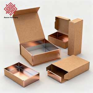 Baoren OEM/ODM Sinh Thái Thân Thiện Vật Liệu Tái Chế Y Học Hộp Giấy Cứng Nhắc Carton Bao Bì Tùy Chỉnh Màu Sắc Du Lịch Thuốc Trường Hợp - Product Image 5