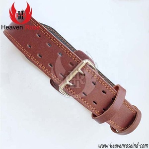 Ceinture de musculation en cuir PU, disponible en trois couleurs, soutien dorsal, pour la musculation - Product Image 2