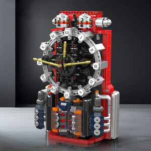 Mould King 10187 Motor Reloj Serie <span class=keywords><strong>El</strong></span>éctrica 1601 Piezas Bloques de Construcción de Partículas Pequeñas para Niños Juguete de Plástico Regalo Juguetes - Product Image 4