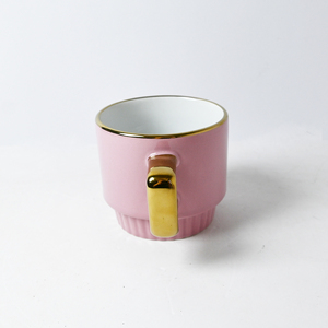 Tazza in Ceramica Bicolore Colorata Best Seller, Tazza in Porcellana con Stampa Serigrafica e Finitura Elettroplaccata - Product Image 4