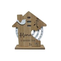 Calendrier artisanal en bois, calendrier perpétuel moderne pour la décoration de la maison, ornement de bureau, décoration de calendrier en bois pour bureau