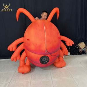 Modelo de Insecto Simulado Inflable (Cucaracha, Pulga) para Decoración de Eventos, Tiendas y Fiestas Temáticas Ambientales - Product Image 3