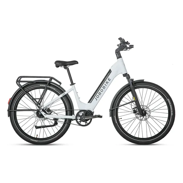 Tech-Advanced Silent Carbon-belt Hydraulic Disc Brake 250W Mid-drive Motor 8-Speed 36V15Ah Urban Electric Bike