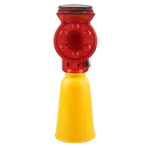 CITICITY <b>Mini</b> Solar Powered Portable LED Traffic Warning Light - Miniature Safety Signal <b>Lamp</b> for Roadside Security - Product Image 1