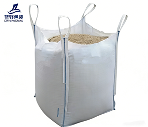 Saco Super Sack Jumbo de 1 Tonelada, Polipropileno Tejido PP de <span class=keywords><strong>Segunda</strong></span> <span class=keywords><strong>Mano</strong></span> para Construcción, Minería e Industrias Químicas, Capacidad de Carga de 1500 kg - Product Image 2