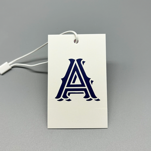 Cartes de poker personnalisées à la mode avec logo pour étiquettes de vêtements - Product Image 3