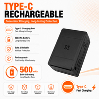YOGU YG-T10 Traceur GPS intelligent portable dissimulé, suivi en temps réel, traceur sans fil 4G, marché euro-américain