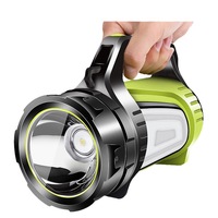 Charge puissante de la lampe de poche, lumière portative multifonctionnelle ultra lumineuse à longue portée, projecteur puissant à LED