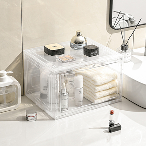 مصنع الاكريليك للطي منظم الباب المغناطيسي حالة شفافة البلاستيك واضحة حذاء رياضي - Product Image 5