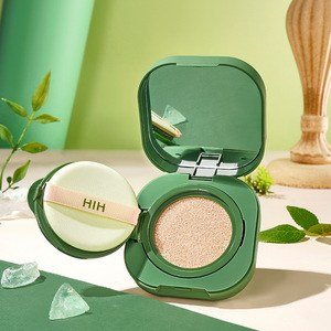 HIH Juego de Cojín de Aire Ligero <span class=keywords><strong>Mousse</strong></span> Matcha Silk Fog Lock Color <span class=keywords><strong>BB</strong></span> Cream Mineral Corrector con Servicio de Poros Ocultos - Product Image 1