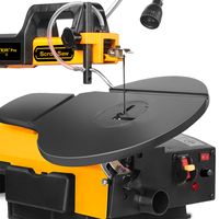 Scie à chantourner LUXTER Pro 16 pouces à vitesse variable avec éclairage de travail et arbre flexible