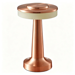 Lámpara de Mesa Moderna de Cristal con Forma de Hongo y Base de Latón, LED E26, Luz Blanca Cálida 3000K, Cuidado de la Vista, Decorativa para Sala de Estar, AC 220V - Product Image 2