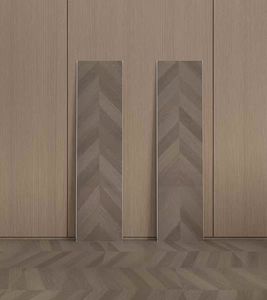 Revêtement de sol en vinyle de luxe écologique, résistant à l'usure, antidérapant, motif <span class=keywords><strong>chevron</strong></span>, 5 mm, SPC, système de clic, pour écoles - Product Image 2