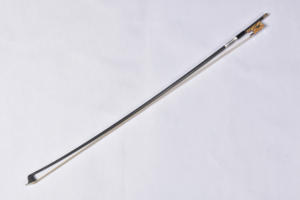 Bâton rond en Fiber de carbone tressé en soie d'argent bien équilibré, archet de violon 4/4 crin de cheval de <span class=keywords><strong>mongolie</strong></span> de haute qualité - Product Image 5