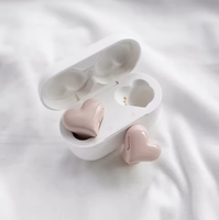 Nouveauté 2026 Tendance : Écouteurs TWS sans fil Bluetooth Stéréo intra-auriculaires en forme de cœur pour fille, cadeau pour amoureux