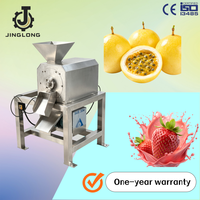 Mango Puree Extractor Machine 500kg/uur Industriële RVS Mango Pulper / Fruitpulp Sapmachine Prijs