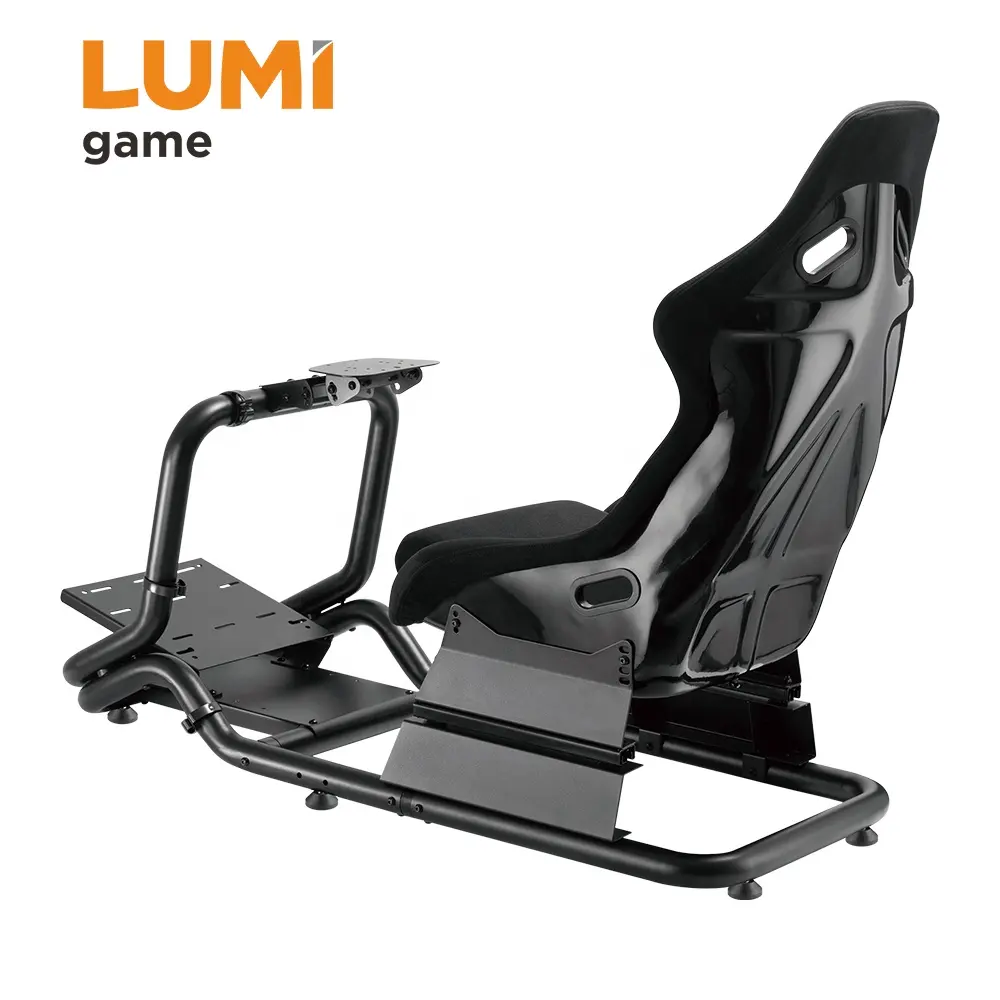 LRS07-BS di simulazione del sedile di auto da corsa di gioco portatile simulatore di guida sedia VR 2D 3D simulatore di gioco sedile della cabina di pilotaggio