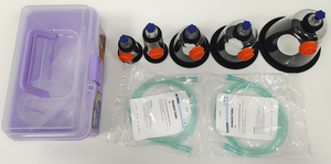Masques à oxygène pour animaux de compagnie, masques respiratoires vétérinaires pour chats et chiens, 5 tailles avec ouverture CO2 - Product Image 4