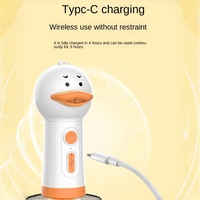 Distributeur de savon automatique Little Duck ABS en mousse, rechargeable par USB, pour toilettage des animaux
