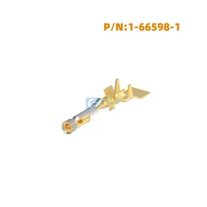 Phụ Kiện Đầu Nối Tyco 66598-1 Đầu Nối Phích Cắm Tín Hiệu Điện Uốn Cáp AMP Loại III + Chì Thiếc Phụ Kiện 66598 - Product Image 2