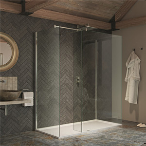Cabina <span class=keywords><strong>de</strong></span> <span class=keywords><strong>ducha</strong></span> <span class=keywords><strong>de</strong></span> baño <span class=keywords><strong>de</strong></span> vidrio templado sin marco <span class=keywords><strong>fijo</strong></span> <span class=keywords><strong>de</strong></span> 8mm <span class=keywords><strong>de</strong></span> espesor personalizado pantalla cuadrada - Product Image 4