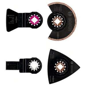 BOSCH-Jeu de carreaux Starlock 2609256978 (4 pièces) -LAMES ET DISQUES DE COUPE EAN 3165140555180 LAMES DE SCIE CIRCULAIRE - Product Image 1