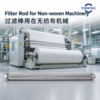 Élément filtrant à haute précision pour machines à non-tissés spunbond - Filtre à bougie plissé en acier inoxydable 5-20 microns