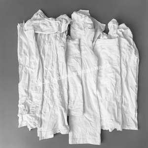 Trapos Industriales 100% Algodón, Blancos, Absorbentes de Aceite, para Limpieza de Camisetas, 5kg - Product Image 1