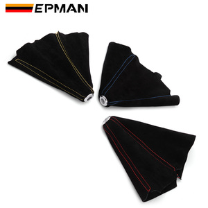 Manchon de levier de vitesses EPMAN pour véhicules à transmission manuelle, en daim souple, universel, EP-PDT03FS - Product Image 1