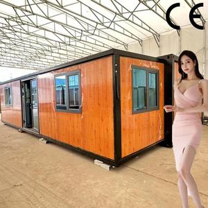 Kit de Villas Conteneurs Pliables Économiques – Maisons Préfabriquées en Panneaux Sandwich 4 Chambres, Design Ferme Moderne de Luxe - Product Image 3