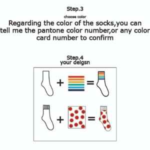 Caja de Regalo Personalizada con Cinco Pares de Calcetines Deportivos Antideslizantes de Spandex/Poliéster a Rayas, Estilo Coreano, de Tubo Medio, para Hombres, Mujeres, Estudiantes y Parejas, para Otoño - Product Image 4