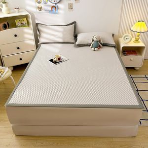 <span class=keywords><strong>2025</strong></span> Nieuwe Zomer Koeling Matras Pad Effen Kleur Bean Bed <span class=keywords><strong>Mat</strong></span> Gebreide Polyester Vezel Cool Gevoel Voor Ziekenhuis Hotel Slaap Gebruik - Product Image 2