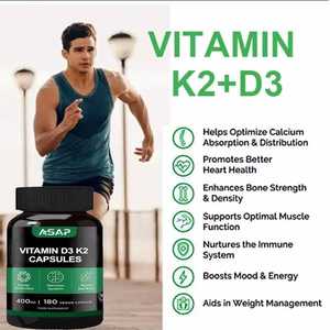 Cápsula de fuerza ósea de Etiqueta Privada, cápsula de calcio, magnesio, vitamina K2, vitamina D3 - Product Image 2