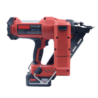 Pistolet à clous en acier à batterie au lithium sans fil électrique, pistolet à papier, utilisé pour fixer le bois LEIHUAN DCFN3490