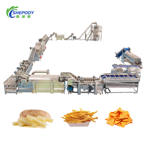 Shepody Machine à éplucher les pommes de terre automatique Machine à emballer les chips de pommes de terre commerciale - Product Image 2