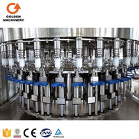 Ligne de production clé en main d'eau en bouteille avec support après-vente 24/7, usine de remplissage de 12 000 à 22 000 BPH pour bouteilles PET, verre ou canettes