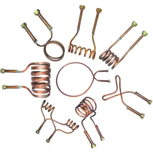 Electromagnetic Copper Induction Heating Coil,Diamond Segment U-copper Induction Coils For Brazing Machine