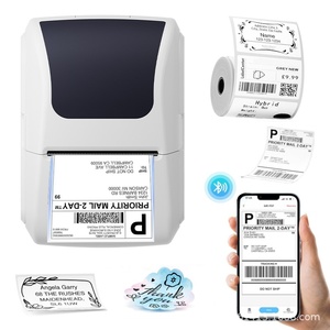 Imprimante thermique de reçus 80 mm, étiqueteuse, interface USB, 203 DPI, prise en charge SDK, batterie 1200 mAh, garantie 1 an, vitesse d'impression couleur 0 - Product Image 2