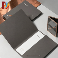 Carpeta de Presentación Personalizada Fangda A4, 2 Bolsillos, Acabado Mate, Papel Recubierto para Organización de Archivos Escolares y Empresariales