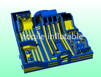 Meilleure vente Pvc gonflable eau aventure parcours d'obstacles plate-forme gonflable parc d'attractions
