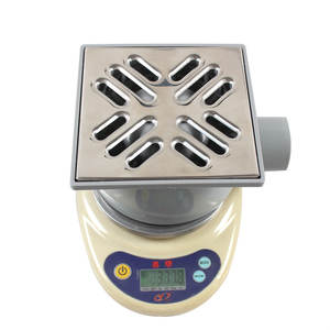 WaiiHO 031 - Rejilla de Drenaje Cuadrada Moderna para Suelo, Acero Inoxidable 304, PVC Pulido, Electrochapado, Rejilla Extraíble para Evitar Obstrucciones - Product Image 6